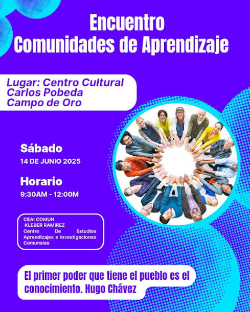 CEAICOMUN invita al encuentro “Comunidades de Aprendizaje” en Mérida