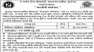 UHS Junagadh Recruitment 2022 For 04 Medical Officer Posts @junagadhmunicipal.org