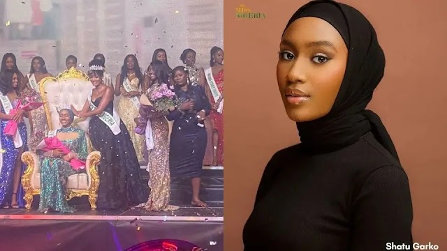 18-year-old Hijab Model Shatu Garko Wins Miss Nigeria 2021