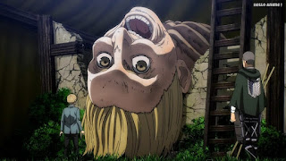 進撃の巨人アニメ 83話 ラガコ村 コニーの母 | Attack on Titan Season 4 Episode 83