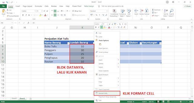 Cara Menambahkan Teks di Belakang Angka di Microsoft Excel Agar Tetap Bisa Dihitung