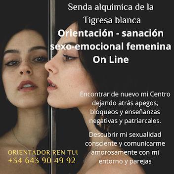 SESION ON LINE DE ORIENTACION Y SANACION SEXUAL-EMOCIONAL FEMENINA