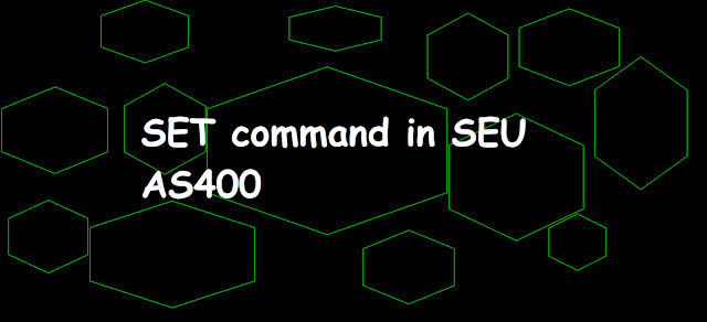 SET command in SEU AS400,SET Command,SET ROLL value in SEU,SET MATCH value in SEU,SEU,STRSEU, WRKMBRPDM,SET ROLL