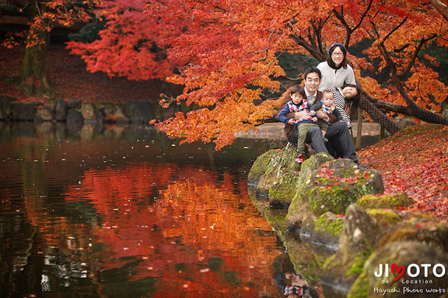 奈良公園でお誕生日ロケーション撮影