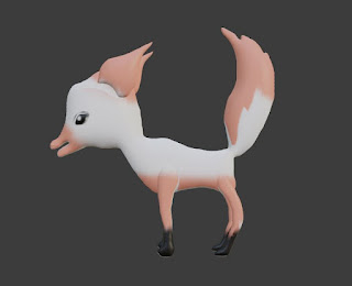 Fox Cartoony rigged free 3d models fbx obj blend