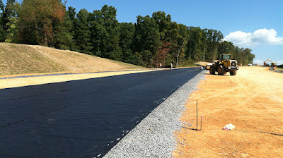 Geotextiles can filter, separate, reinforce, drain, or protect when used in conjunction with soil.