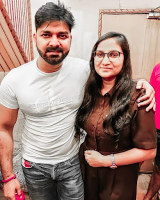 Priyanka Singh and Pawan Singh