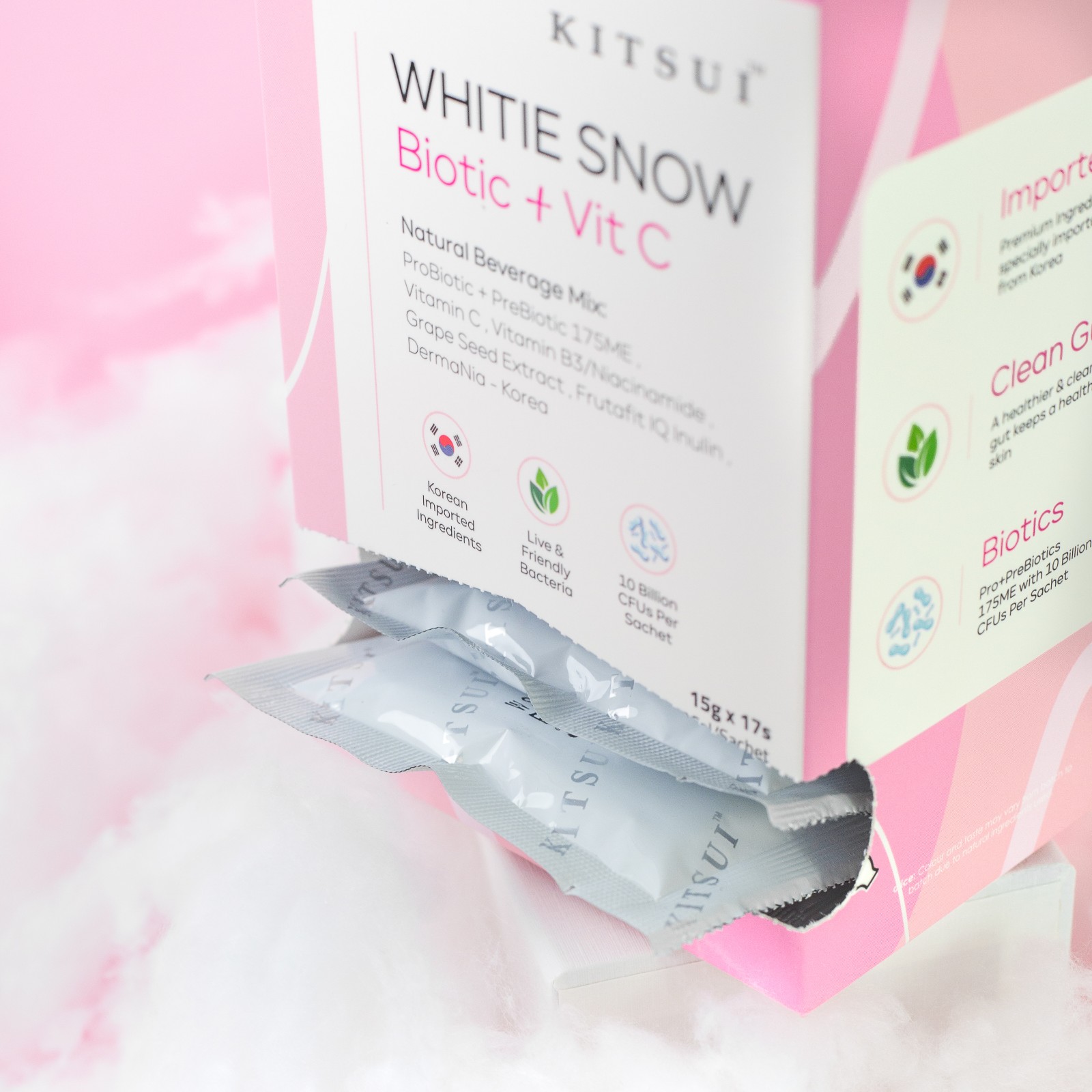 Usus Sihat, Kulit Cerah dan Berseri Dalam 7 Hari Dengan Kitsui Whitie Snow! Kejelitaan Kulit Bermula Dari Dalaman