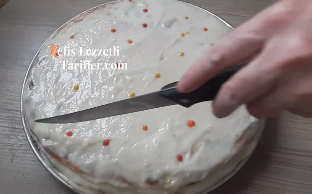 Bu Pastanın Üstüne Rakip Tanımam - Tadı Damaklardan Gitmeyecek - Amonyaklı Beyaz Pasta