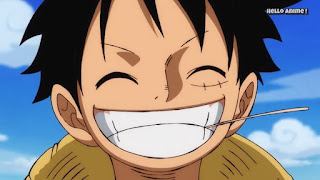 One Piece 第908話 ルフィ太郎の恩返し ネタバレ