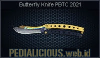 Butterfly Knife PBTC 2021