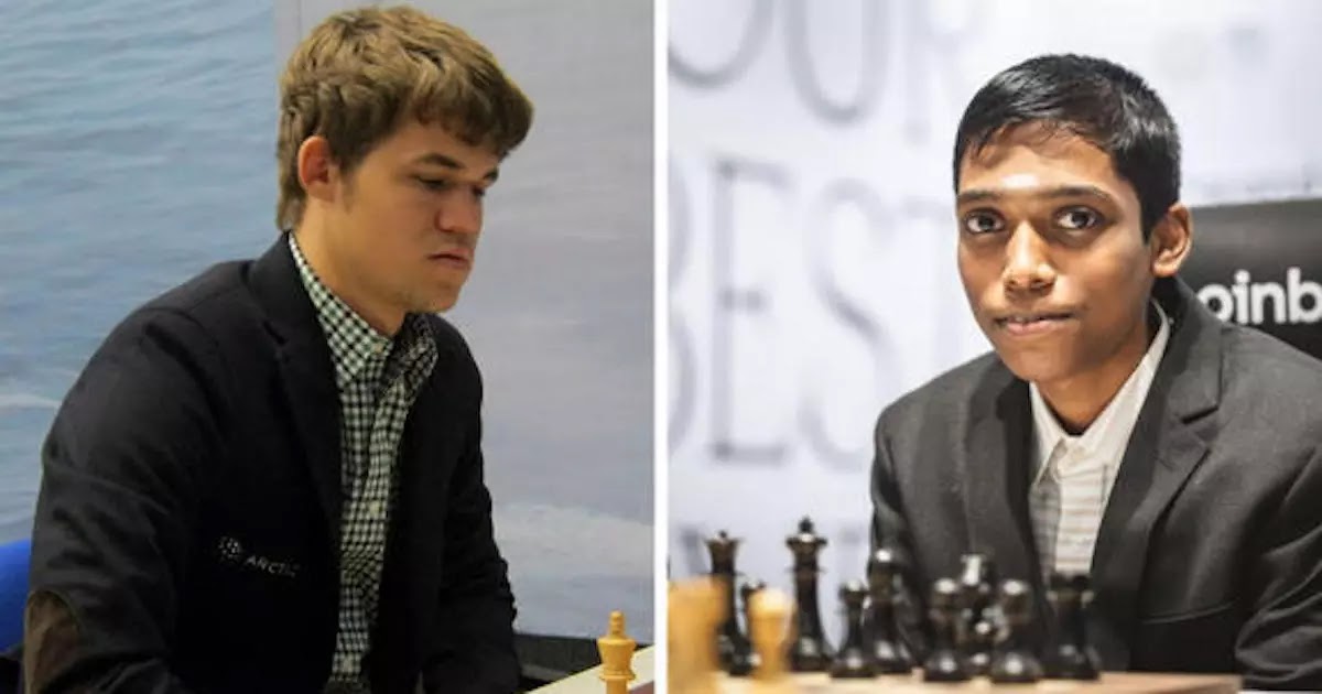 16-Year-Old Boy From India Defeats Chess World Champion Magnus Carlsen In 39 Moves