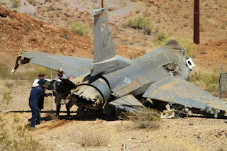 The fighter jet crash ever happened