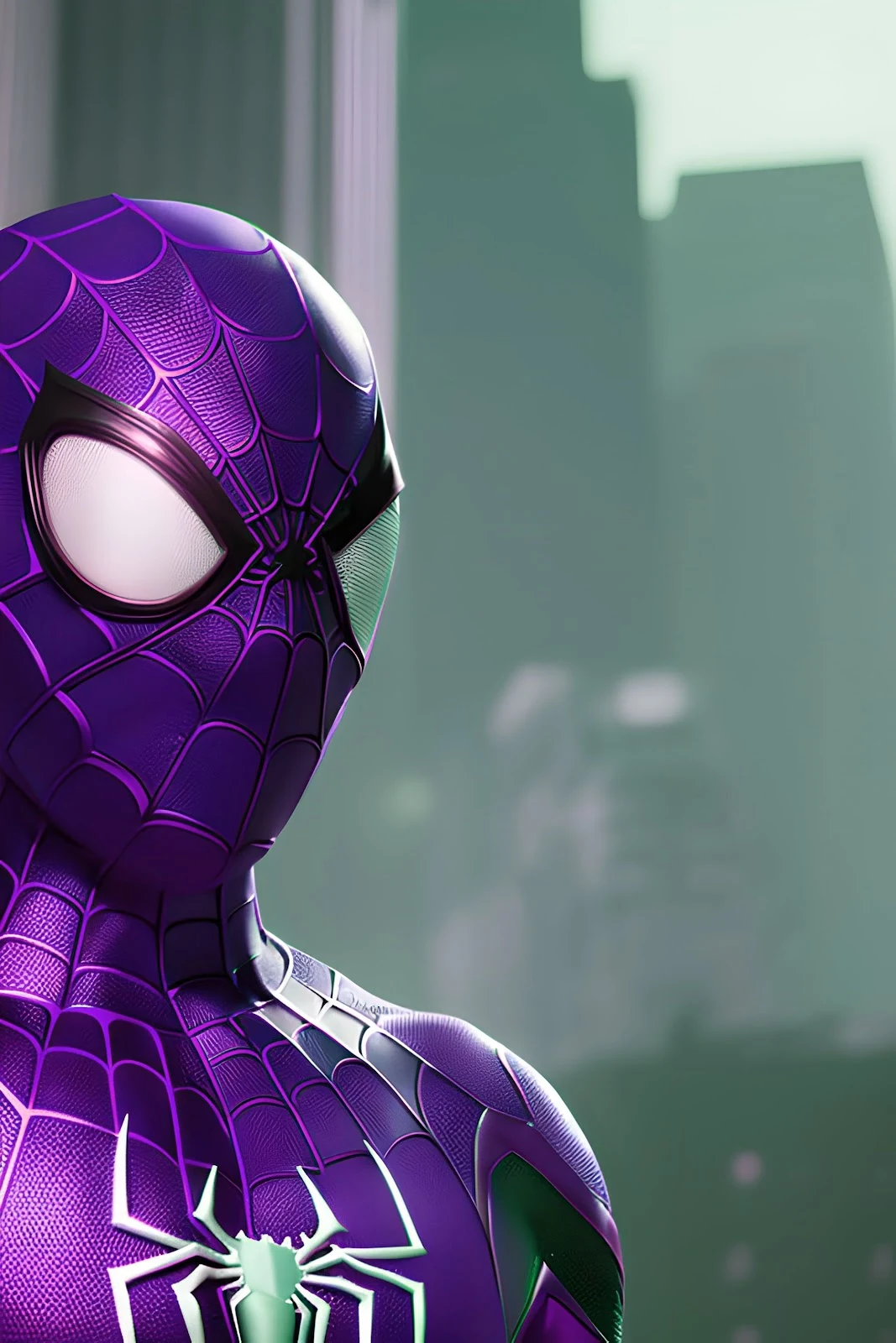 HD wallpaper: Miles Morales, Spider-Man, Stable Diffusion, AI art