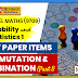 Cambridge AS Level Mathematics 9709 (Probability & Statistics 1) Past Paper Items on Permutation and Combination | Revision Exercise in Probability & Statistics 1 (9709)