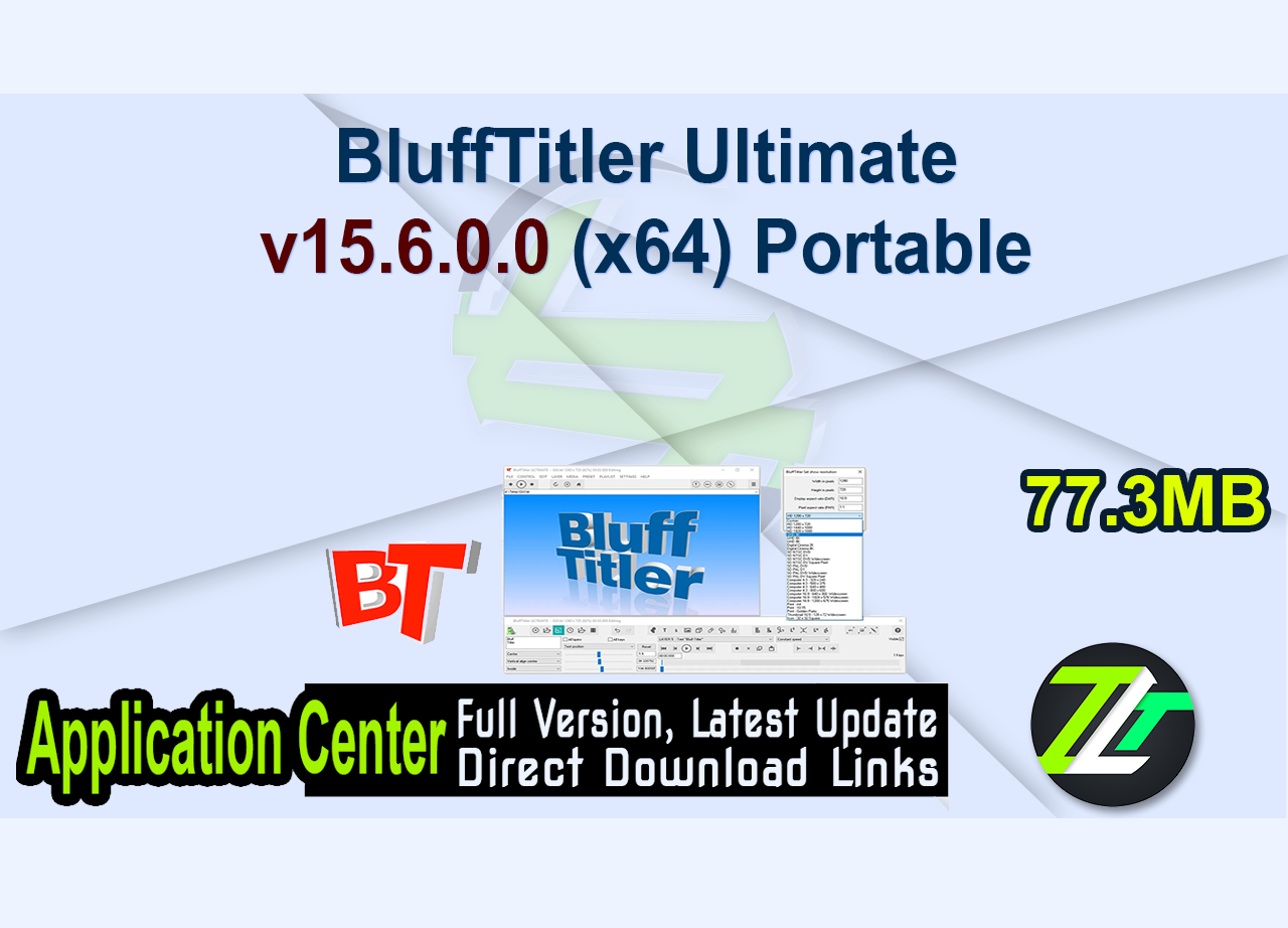BluffTitler Ultimate v15.6.0.0 (x64) Portable
