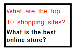 What is the best online store?