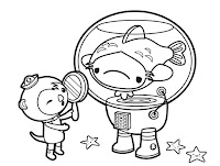 Octonauts coloring page