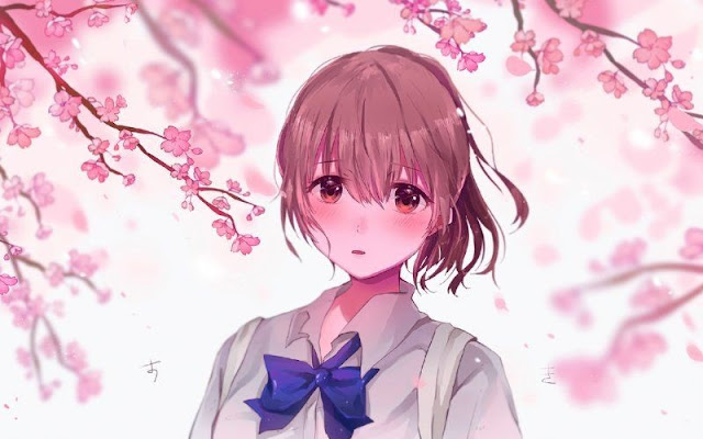 Nishimiya kawai anime live wallpaper cute for background and lockscreen