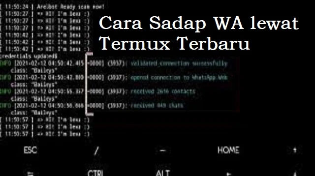 Cara Sadap WA Lewat Termux