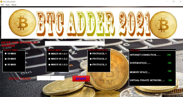 bitcoin adder