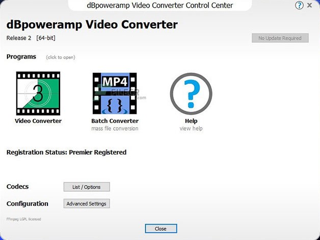 dBpoweramp Vídeo Converter R2 Premier 2.0.0.1