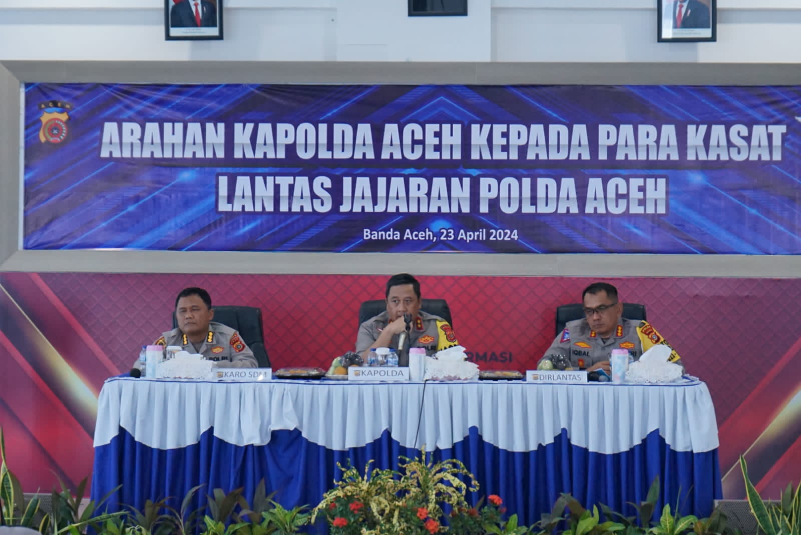 Kapolda Aceh Apresiasi Upaya Ditlantas dan Jajaran dalam Meminimalisir Angka Laka Lantas