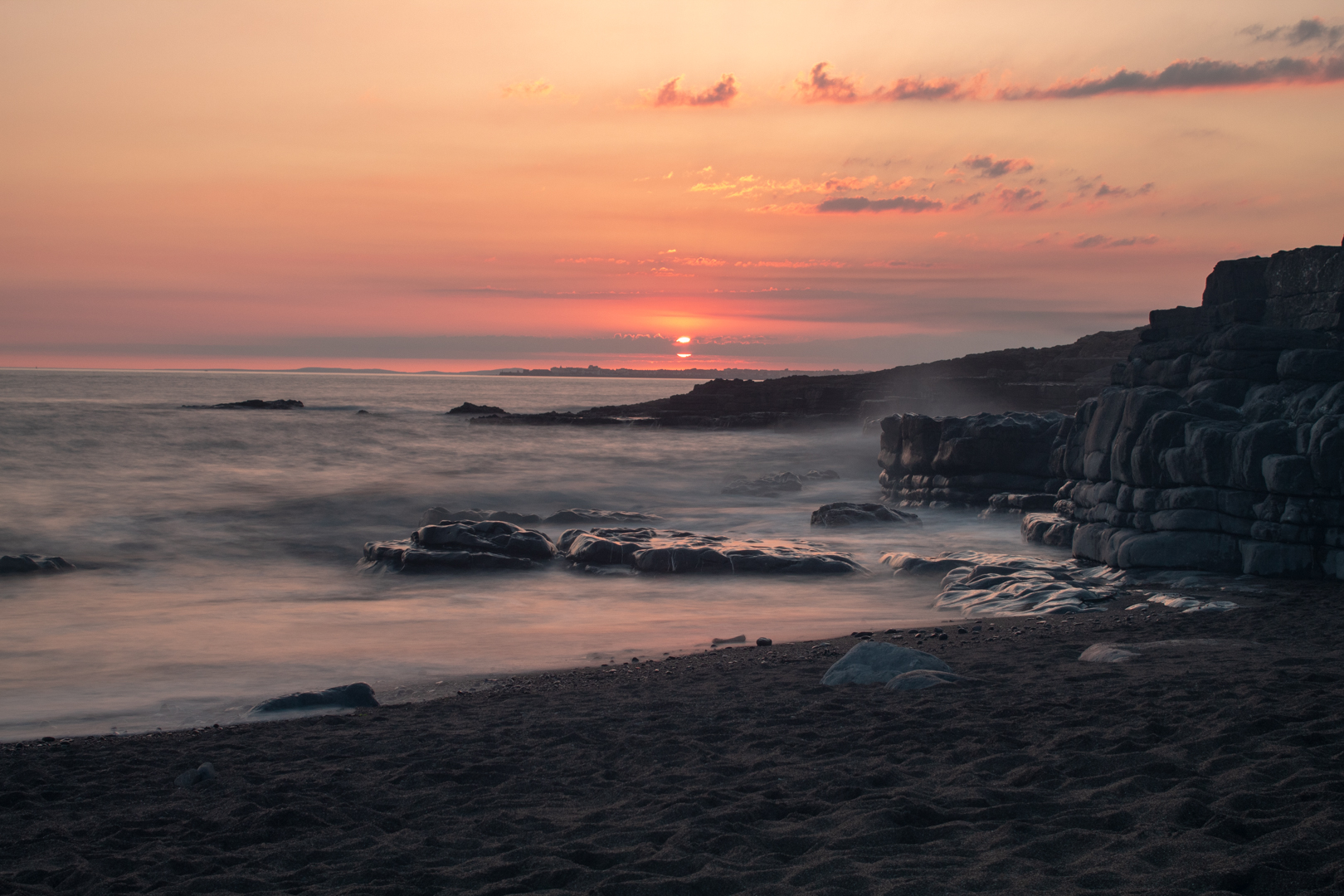 Golden Hour at Ogmore Beach.