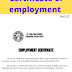 Certificate of employment with job description - WORD