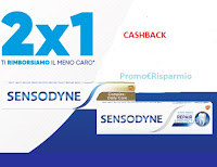 Promozione Cashback Sensodyne  : rimborso del prodotto meno caro ( fino a € 4,50)