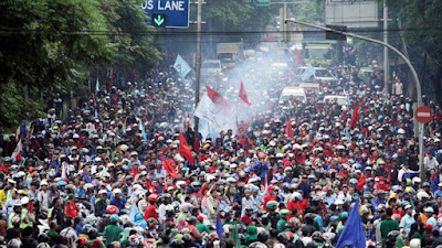 Catat! Buruh dan Mahasiswa Bakal Bersatu Kepung Istana 29 November 2021