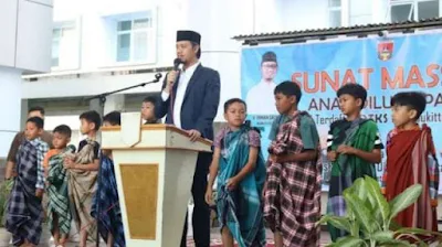 Pemko dan LKKS Kota Bukittinggi  Gelar Sunatan Massal Gratis