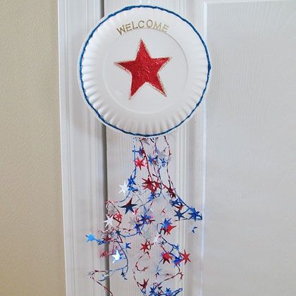 Star Studded Door Hanger Craft