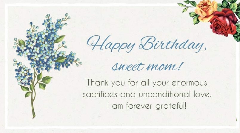 Short and Long Emotional Birthday Wishes for Mother