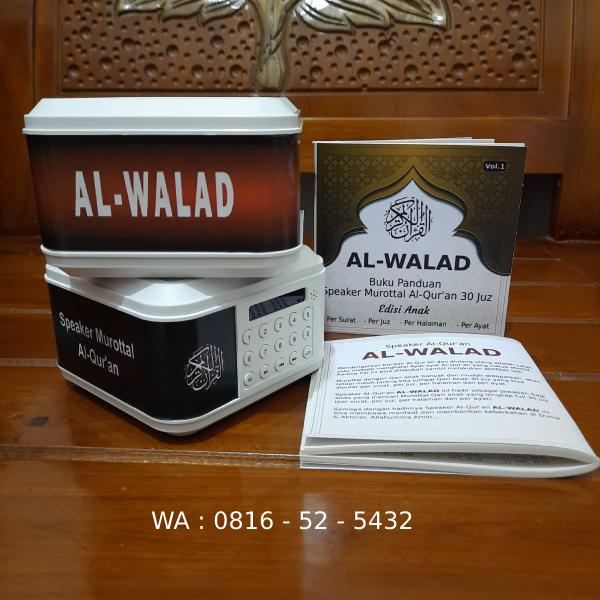 Bisa Kirim Speaker Quran Al-Walad 30 Juz Lengkap Asli di Klaten Tengah, Klaten 
