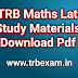  PG TRB Maths Unit 1 Algebra Latest Study Materials Download Pdf 