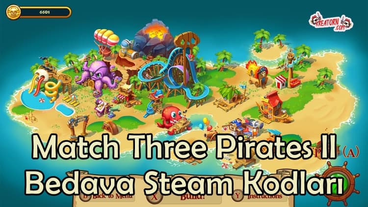 Match Three Pirates II - Bedava Steam Kodları