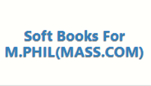 aiou-M-Phil-Mass-Communication-All-codes-Soft-ebooks-pdf