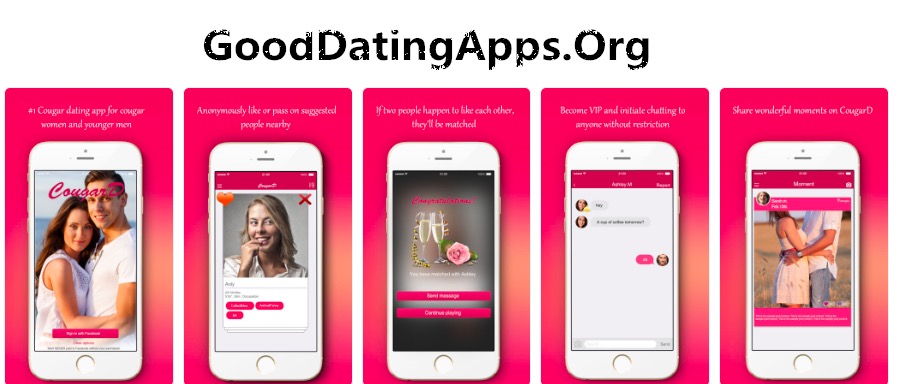 Good Dating Apps provide for cougar dating, BBW dating and casual dating.