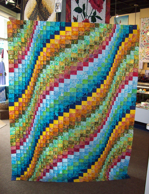 Bargello Quilt - Free Pattern & Tutorial