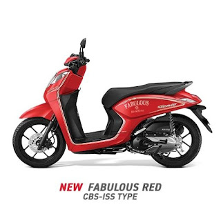 Honda Genio Fabulous Red