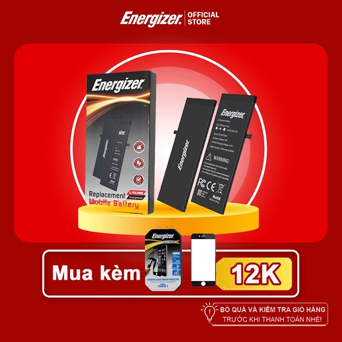 Mall Shop [ energizer_official_store ] Pin Energizer 2716mAh cho iPhone X-ECAX2716P - Hàng chính hãng, bảo hành 12 tháng 1 đổi 1