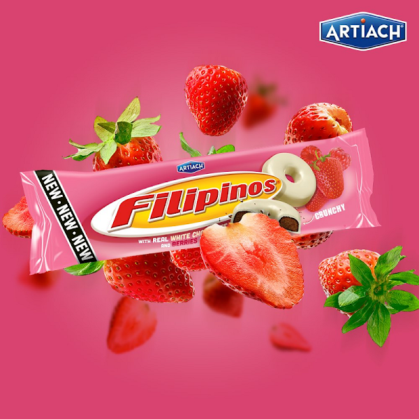 Artiach apresenta os novos Filipinos Frutos Vermelhos