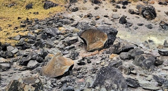 The Killing Stone - as it was found earlier this month