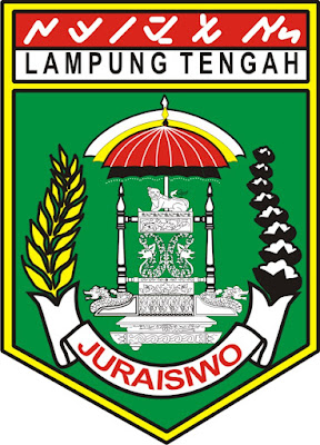 Logo / Lambang Kabupaten Lampung Tengah - Latar (Background) Putih & Transparent (PNG)