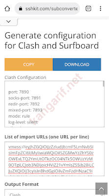 download konfigurasi clash hasil convert