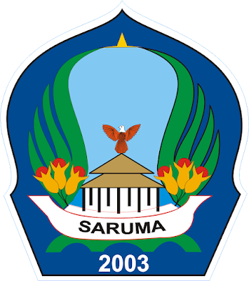 Logo / Lambang Kabupaten Halmahera Selatan - Latar (Background) Putih & Transparent (PNG)