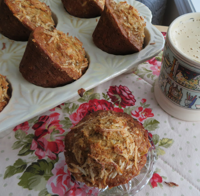 Banana & Coconut Muffins