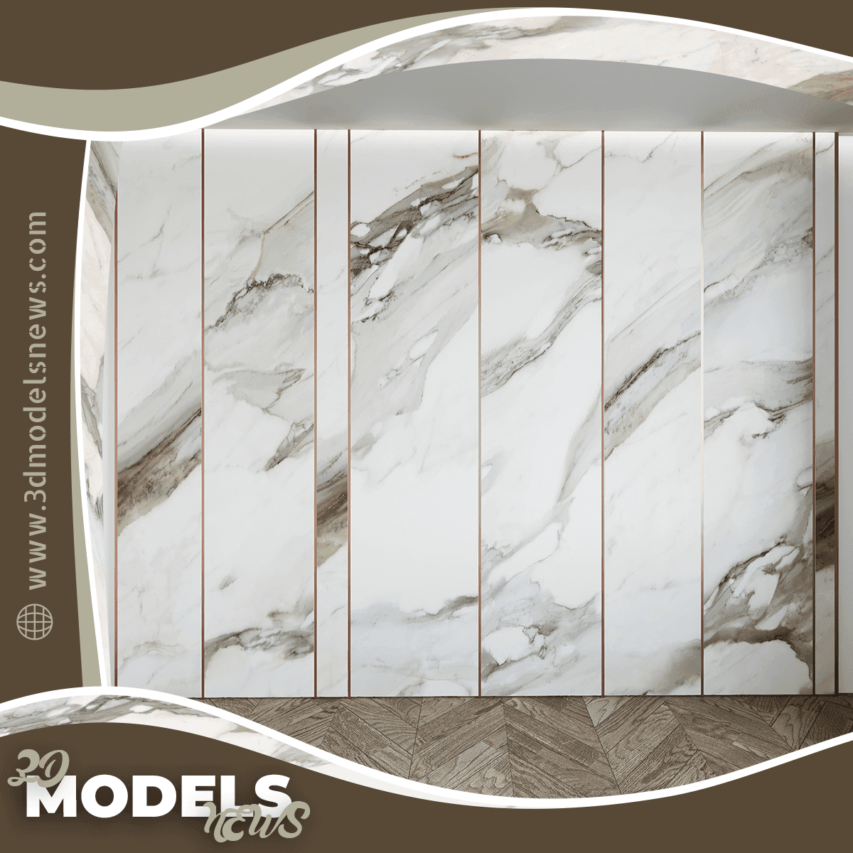 Marble Wall Panel Model