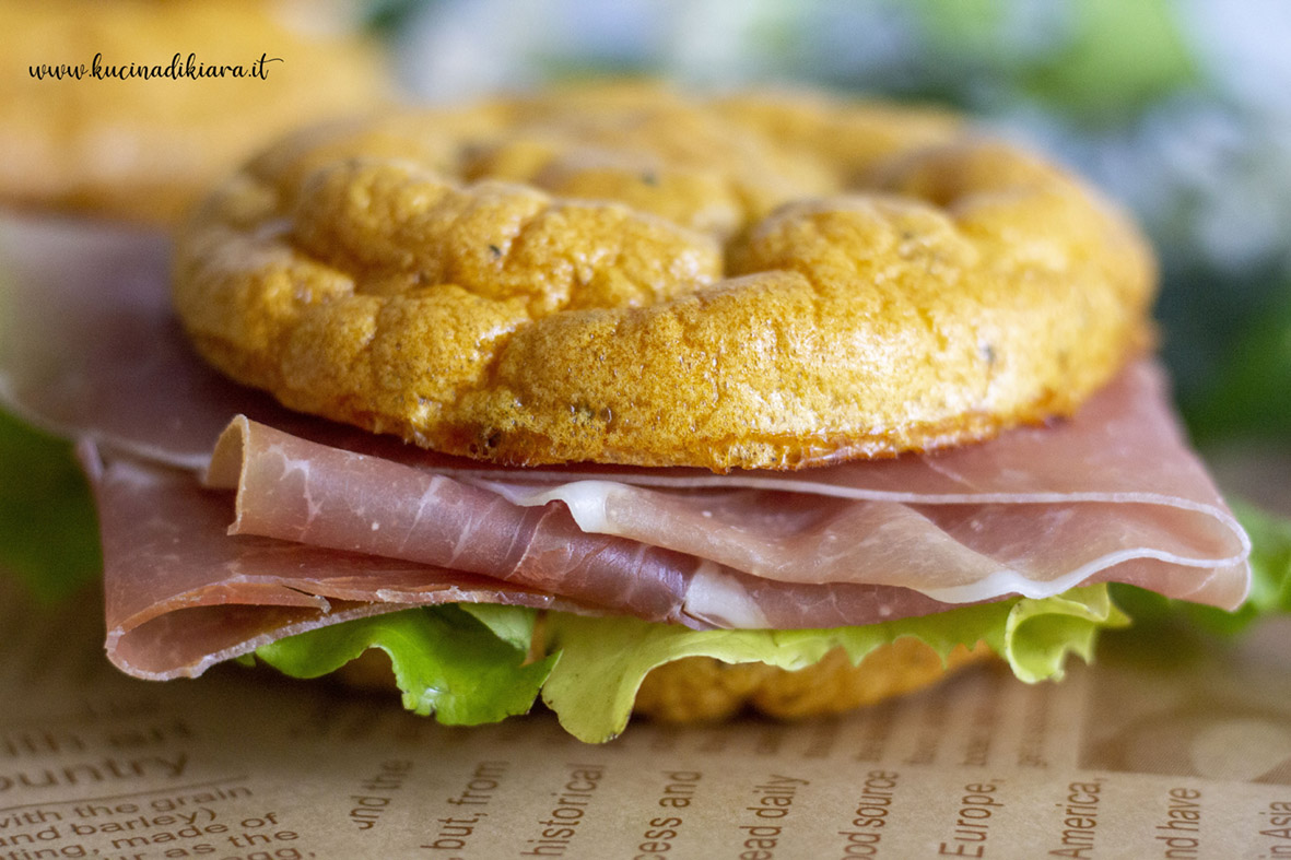 ricetta salata cloud bread